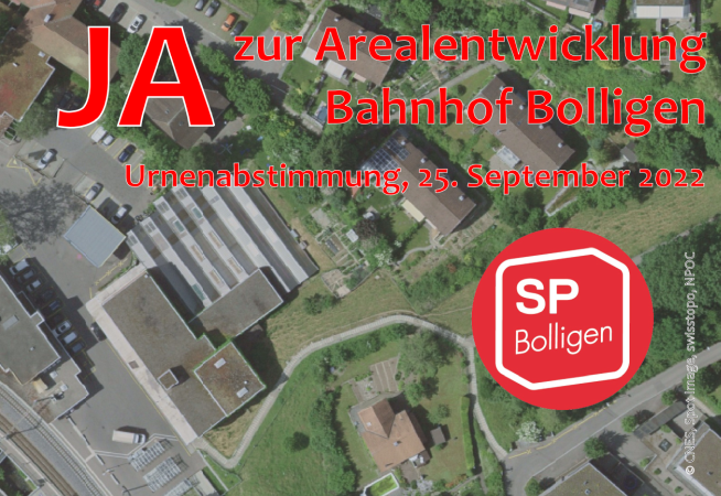 JA zur Arealentwicklung Bahnhof Bolligen JA zur Arealentwicklung Bahnhof Bolligen