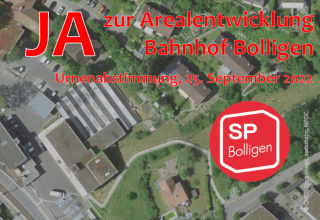 JA zur Arealentwicklung Bahnhof Bolligen